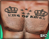 !R King of kings Tattoo