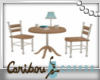 Caribou coffee shop tabl