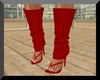 Red Sock Heels