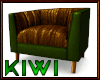Green classic armchair