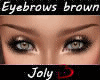 Realistic Eyebrows Brown