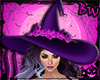 *BW* Purple Witch Hat