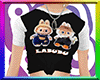 [k] Tshirt Labubu Black