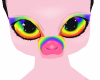 H! Rainbow Pig Eyes