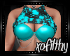 |xo| Chained Neon Ice
