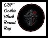 GBF~Gothic Round Rug