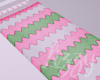 Kids Rug Pink & Green