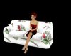 Red Rose Couch