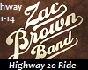 Zac Brown Band Highway20