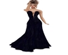 dark blue spakle gown