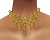 shimmering gold necklace