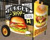 Burger Seller Cart  *F