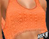 (X)orange woven shirt
