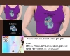 Stitch Drama tank purple