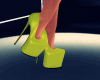 heels yellow