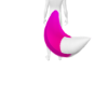 ZBEAN|| pink fox tail