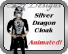 Silver Dragon Cloak Male