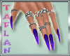 T*Celia Purple+Rings