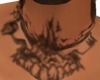(DA) Neck Skull Tattoo