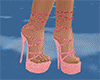 sparkle pink shoes