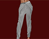 Gray Knit Pajama Pants F
