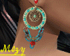 M Beads Earing