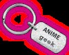 Anime geek Keychain