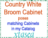 Country White Broom C