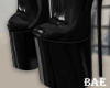 B| Black Leather Boots
