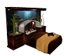 leopard fishtank bed