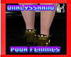 WE! shoes gold addidas