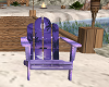 Beach Chair Purple 