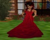 R&R Red Evening Gown