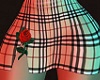 'Rose net RLL skirt