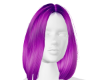 Purple short hair