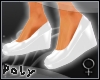Wedge Heels .f. [white]