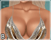 Gold Mini Club Dress