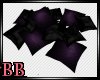[BB]Blk & Purple Pillows