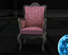 [KD] Steel pink chair