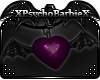 [PB}Batwing Heart Purple