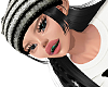 black knit hat