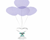 Lavender wedding balloon