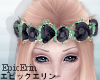 [E]*Black Flower Crown*