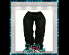 *D* Black Cargo Jeans