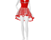 Golden years  dress red