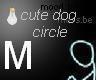 dog circle