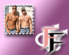 I Heart Men 6 Stamp