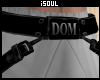 .!. Belt straps DOM