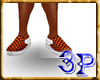 (3P)Blk & Orange Slides