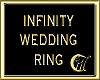 INFINITY WEDDING RING